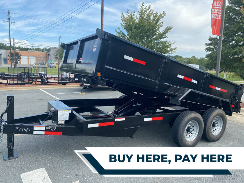 2022 Nc Trailer 7x14 for sale at Big Daddy's Trailer Sales in Winston Salem NC