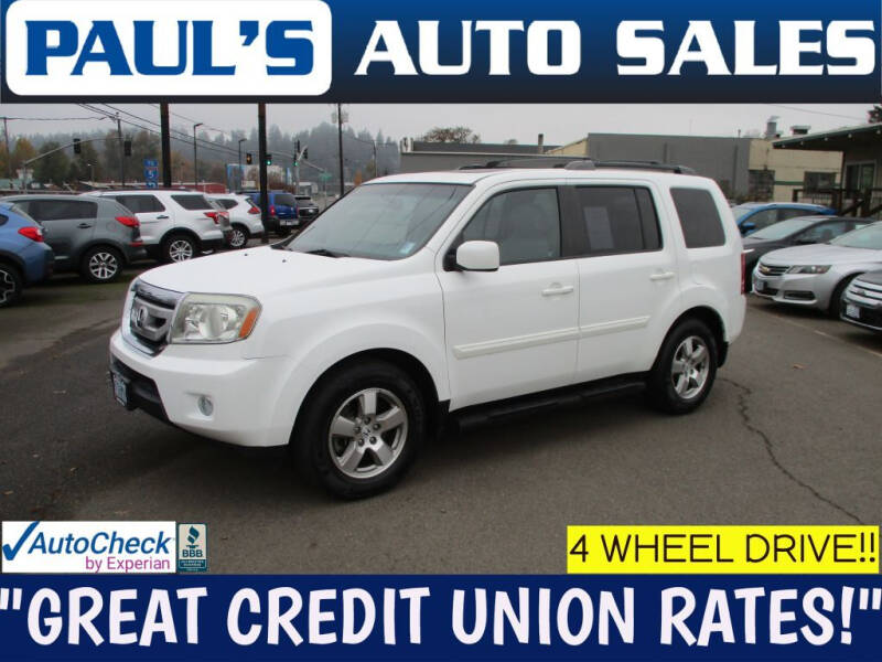 2011 Honda Pilot for sale at Paul's Auto Sales in Eugene OR