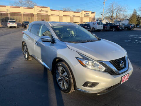 2018 Nissan Murano for sale at ASSOCIATED SALES & LEASING in Marshfield WI