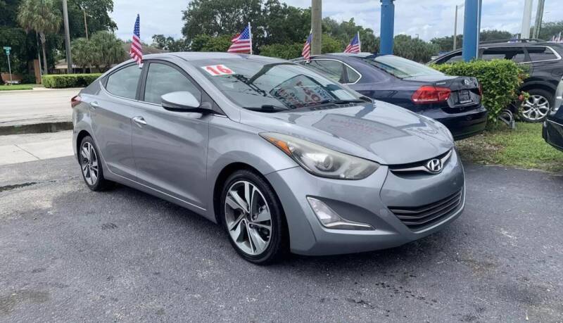 2016 Hyundai Elantra for sale at AUTO PROVIDER in Fort Lauderdale FL