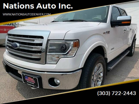 2013 Ford F-150 for sale at Nations Auto Inc. in Denver CO