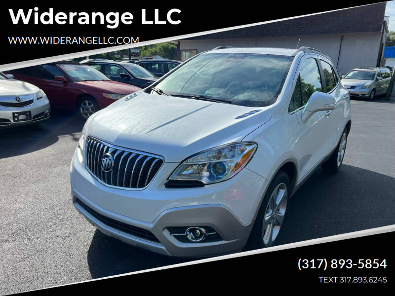 2015 Buick Encore for sale at Widerange LLC in Greenwood IN