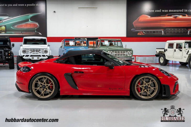 2025 Porsche 718 Boxster Spyder RS