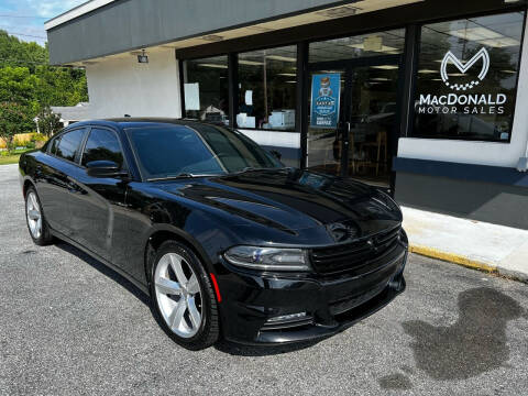 2015 Dodge Charger for sale at MacDonald Motor Sales in High Point NC