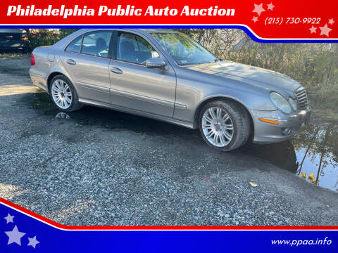 2008 Mercedes-Benz E-Class for sale at Philadelphia Public Auto Auction in Philadelphia PA