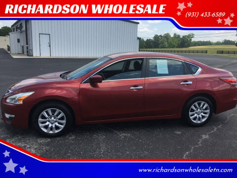 2013 Nissan Altima for sale at RICHARDSON WHOLESALE in Fayetteville TN