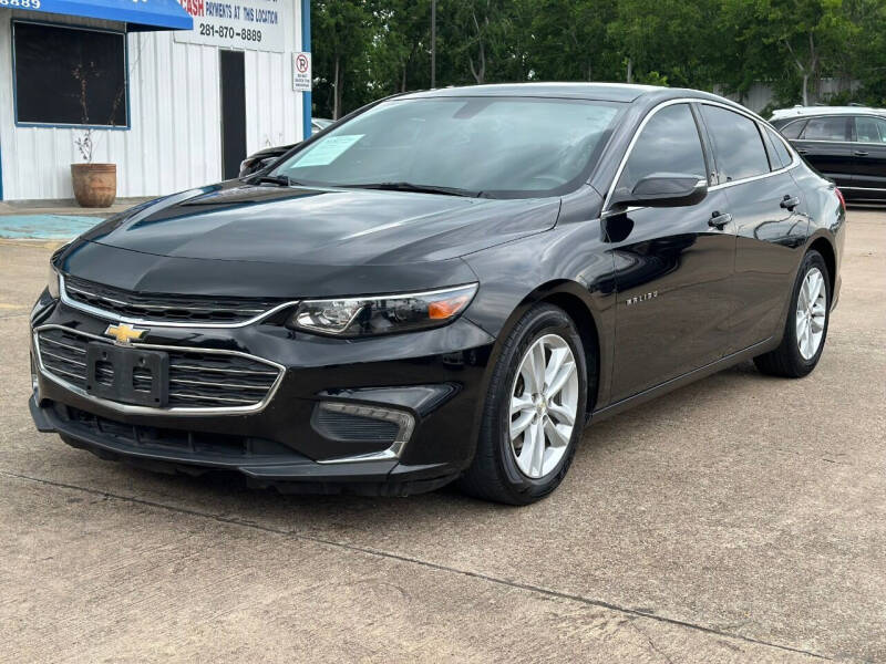 2016 Chevrolet Malibu for sale at Discount Auto Company in Houston TX