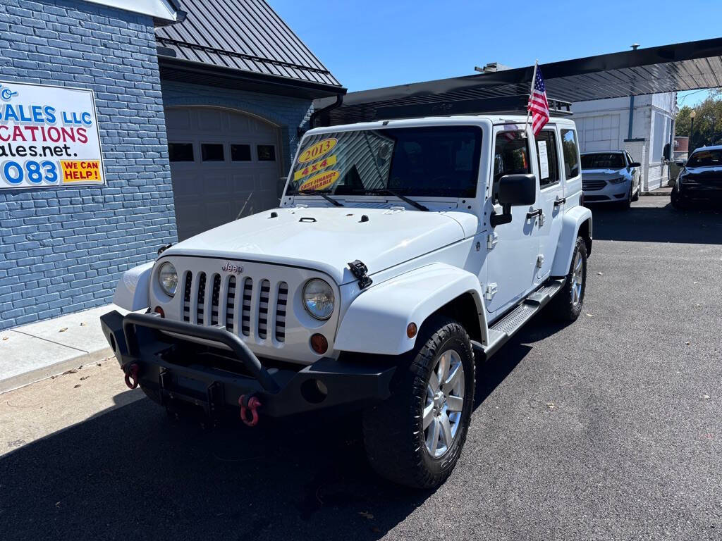 2013 Jeep Wrangler Unlimited for sale at Michael Johnson @ Allens Auto Sales Hopkinsville in Hopkinsville, KY