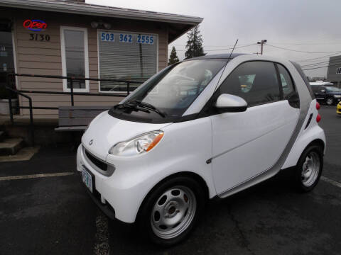 2012 Smart fortwo for sale at WEST COAST CAR SALES in Salem OR