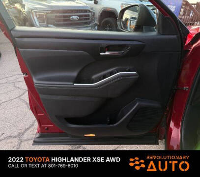 2022 Toyota Highlander XSE