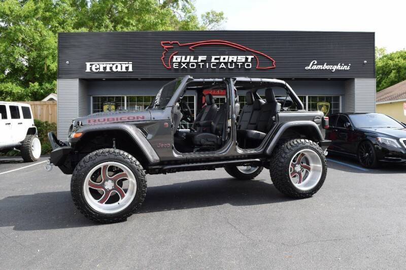 2018 Jeep Wrangler Unlimited for sale at Gulf Coast Exotic Auto in Gulfport MS