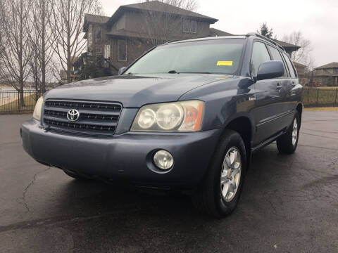 2002 Toyota Highlander for sale at Nice Cars in Pleasant Hill MO