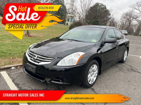 2010 Nissan Altima for sale at STRAIGHT MOTOR SALES INC in Paterson NJ
