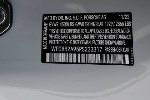 2023 Porsche 911 Targa 4 GTS