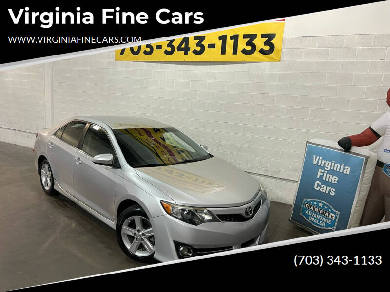 2013 Toyota Camry for sale at Virginia Fine Cars in Chantilly VA