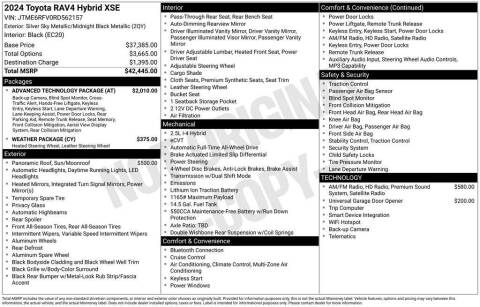 2024 Toyota RAV4 Hybrid XSE