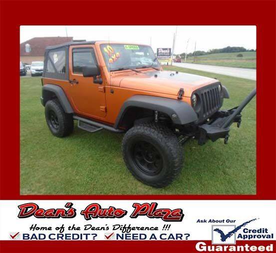 2010 Jeep Wrangler for sale at Dean's Auto Plaza in Hanover PA