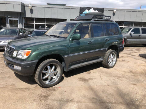 1999 Lexus LX 470 for sale at Rocky Mountain Motors LTD in Englewood CO