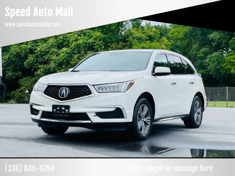 2019 Acura MDX for sale at Speed Auto Mall in Greensboro NC