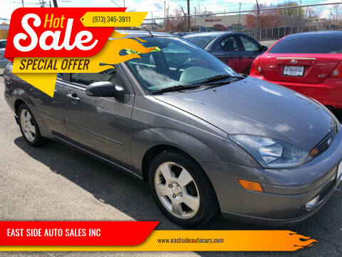 2003 Ford Focus for sale at EAST SIDE AUTO SALES INC in Paterson NJ