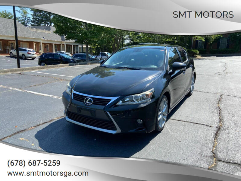 2014 Lexus CT 200h for sale at SMT Motors in Marietta GA