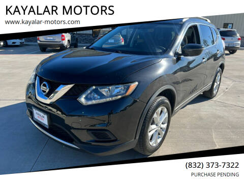 2016 Nissan Rogue for sale at KAYALAR MOTORS SUPPORT CENTER in Houston TX