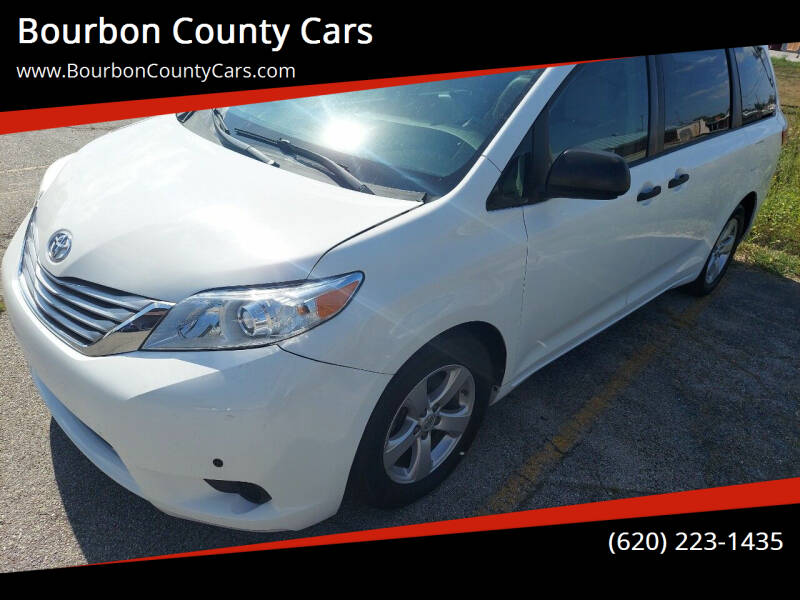 2015 Toyota Sienna for sale at Bourbon County Cars in Fort Scott KS
