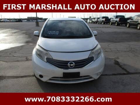 2014 Nissan Versa Note for sale at First Marshall Auto Auction in Harvey IL