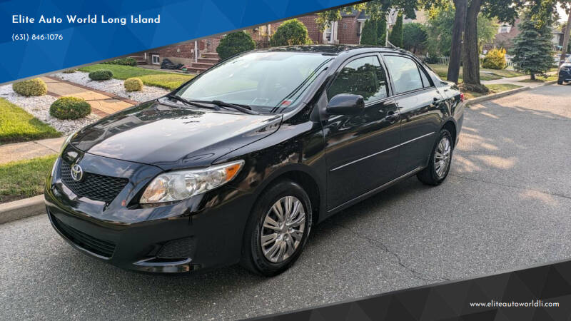 2010 Toyota Corolla for sale at Elite Auto World in East Meadow NY