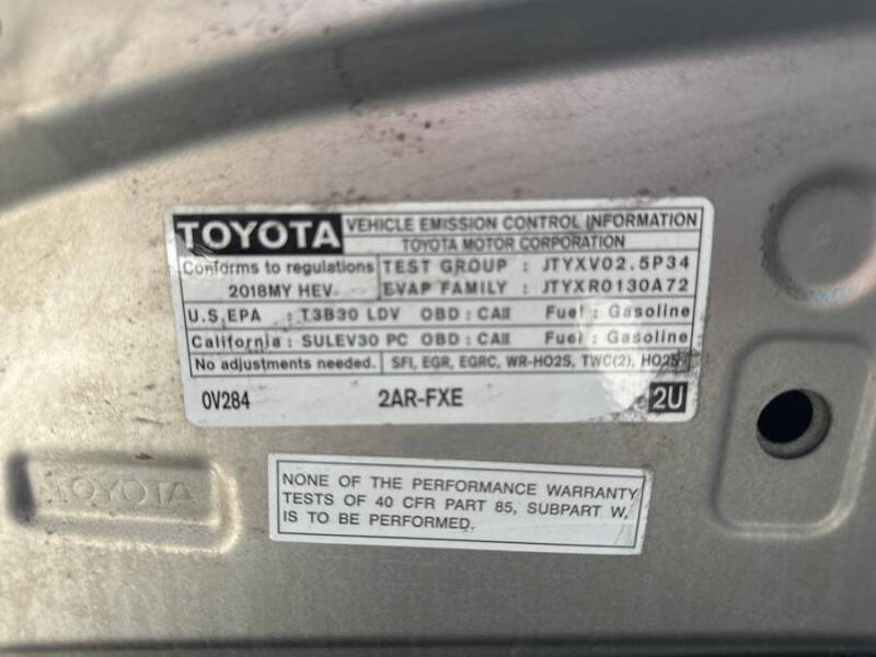 2018 Toyota Avalon Hybrid XLE Premium