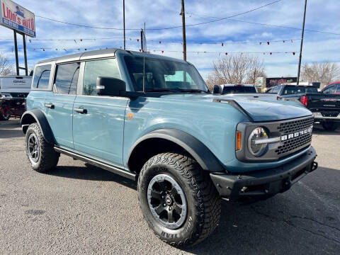 2021 Ford Bronco for sale at Lion's Auto INC in Denver CO