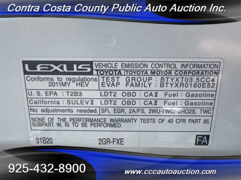 2011 Lexus RX 450h