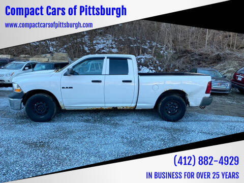 2010 Dodge Ram Pickup 1500 for sale at Compact Cars of Pittsburgh in Pittsburgh PA
