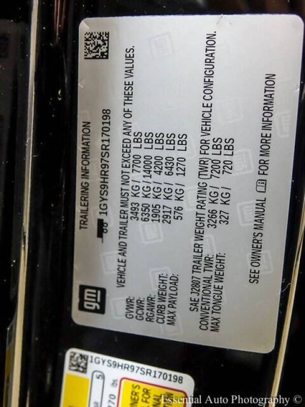 2025 Cadillac Escalade-V