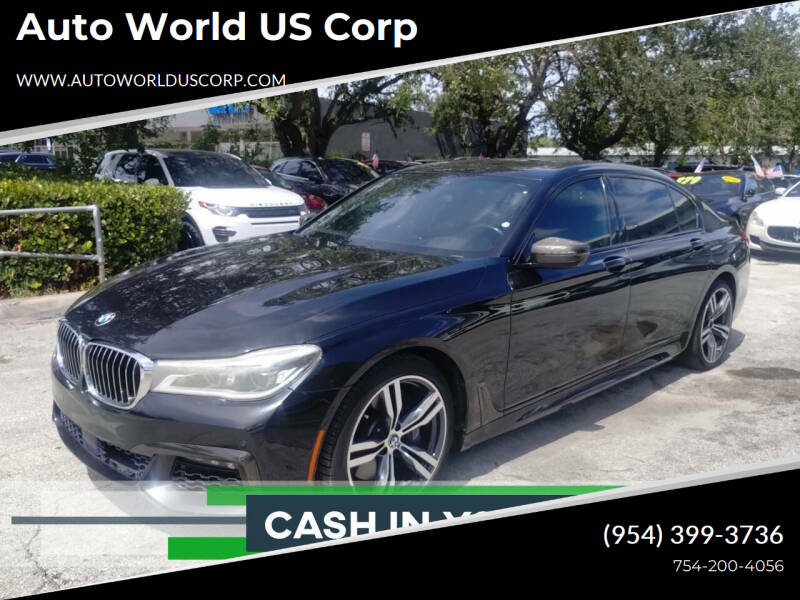 2016 BMW 7 Series 750i's photo