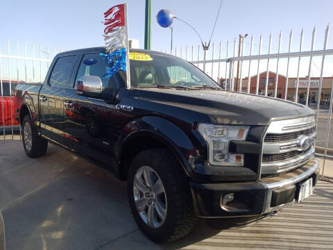 2015 Ford F-150 for sale at Hugo Motors INC in El Paso TX