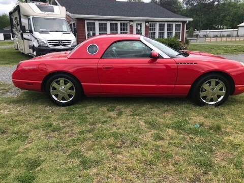 2002 Ford Thunderbird for sale at J Wilgus Cars in Selbyville DE