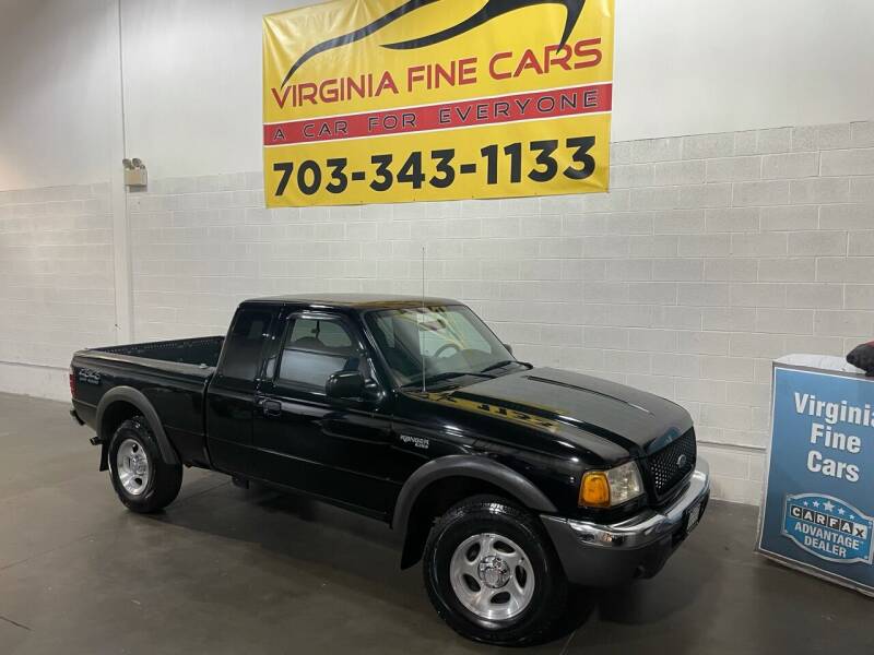 2001 Ford Ranger for sale at Virginia Fine Cars in Chantilly VA