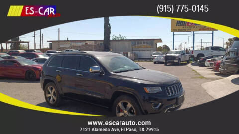 2014 Jeep Grand Cherokee for sale at Escar Auto in El Paso TX