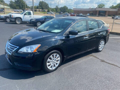 2013 Nissan Sentra for sale at Credit Builders Auto in Texarkana TX