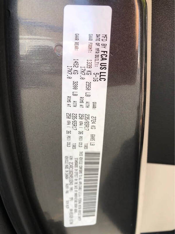 2017 Chrysler Pacifica Touring-L