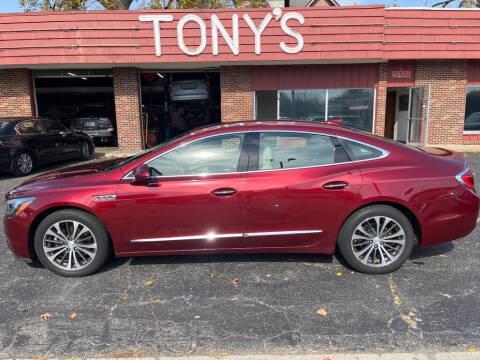 2017 Buick LaCrosse for sale at Tonys Car Sales in Richmond IN