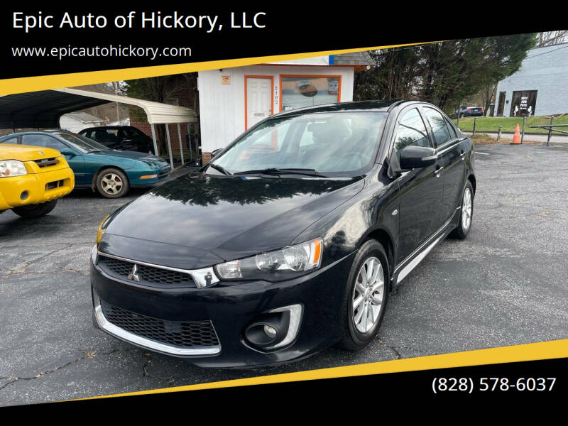 2016 Mitsubishi Lancer for sale at Epic Auto of Hickory, LLC in Hickory NC