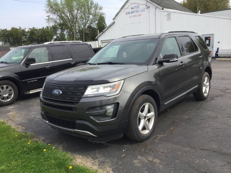 2016 Ford Explorer for sale at Autos Unlimited, LLC in Adrian MI