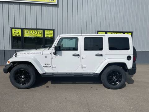 2016 Jeep Wrangler Unlimited for sale at Krantz Motor City in Watertown SD