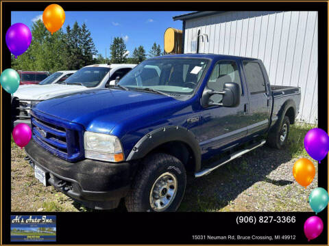2003 Ford F-250 Super Duty for sale at Al's Auto Inc. in Bruce Crossing MI