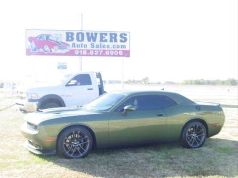 2020 Dodge Challenger for sale at BOWERS AUTO SALES in Mounds OK
