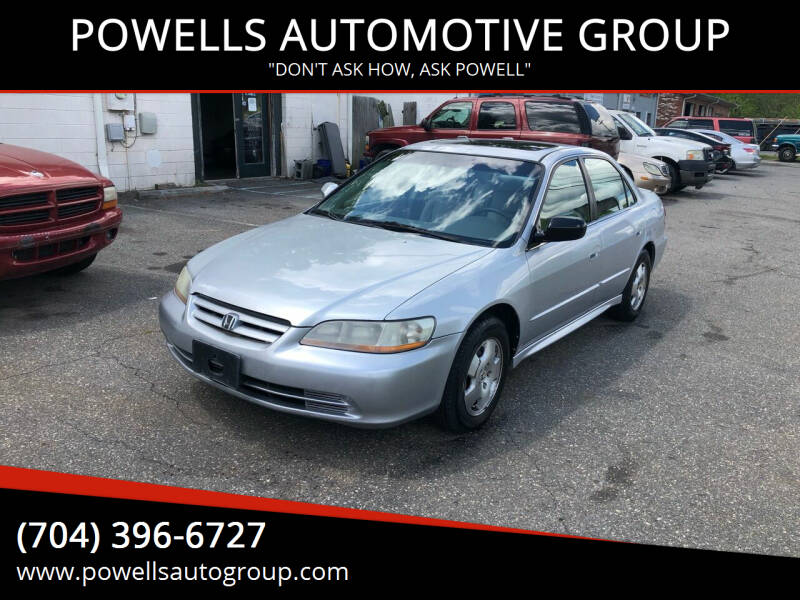 2001 Honda Accord for sale at POWELLS AUTOMOTIVE GROUP in Gastonia NC