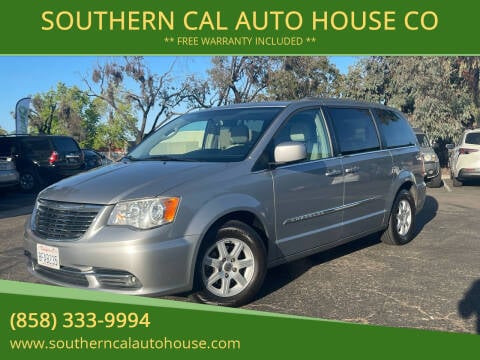 2013 Chrysler Town and Country for sale at SOUTHERN CAL AUTO HOUSE CO in San Diego CA