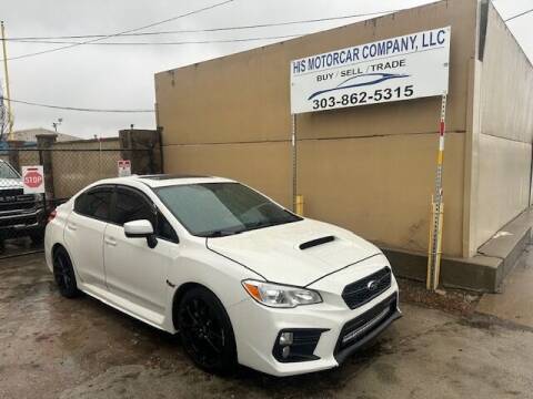 2018 Subaru WRX for sale at His Motorcar Company in Englewood CO